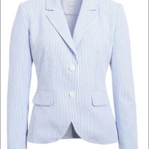 1901 Shrunken Seersucker Blazer 2 NWT